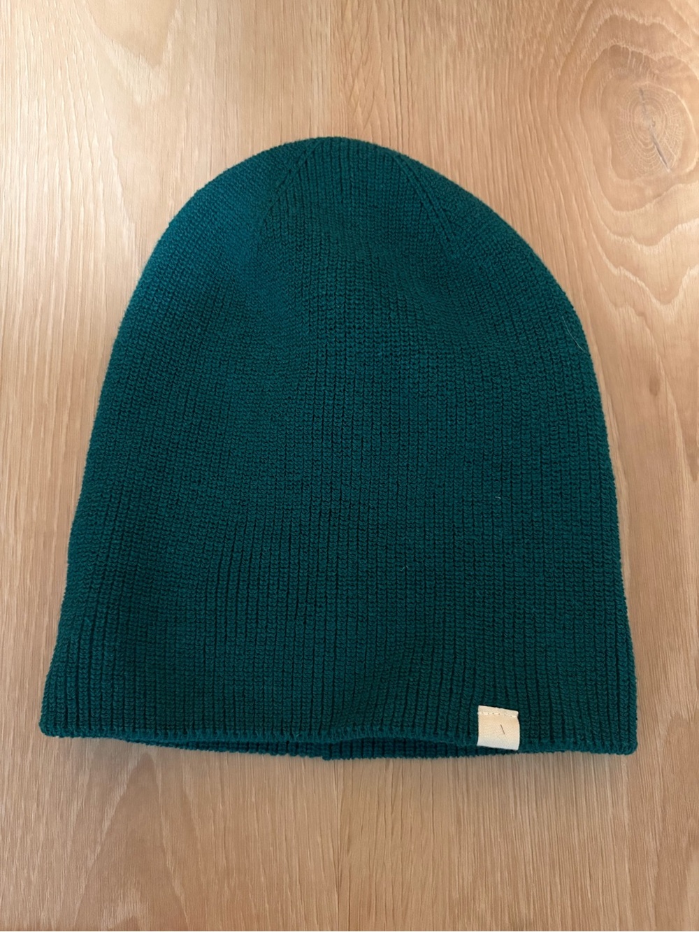 Madewell Knit Beanie Hat - Teal - Picture 2 of 2